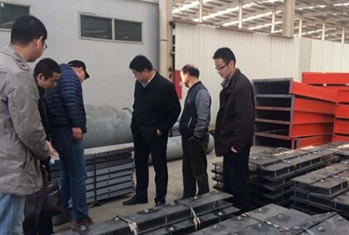 热烈欢迎江西铜业集团有限公司来工业除尘设备厂家博源公司考察！