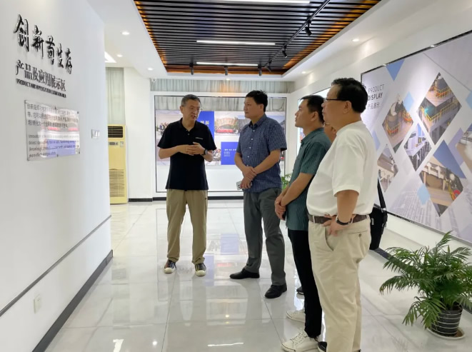 深入探索绿色科技前沿 | 江西铜业集团有限公司领导一行莅临脉冲布袋除尘器/干雾抑尘设备厂家博源科技合作交流!