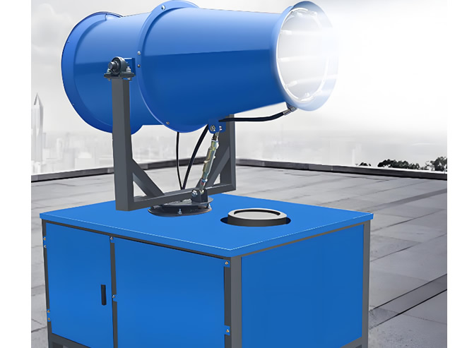 工业除尘设备/布袋除尘设备厂家博源科技-雾炮机，强力抑尘，守护城市 “呼吸”！
